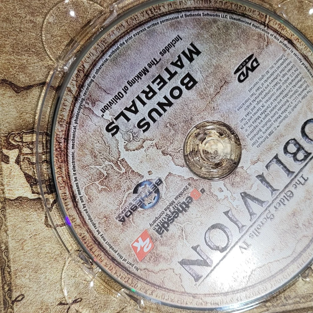 Collector's Edition of the popular video game The Elder Scrolls IV: Oblivion.